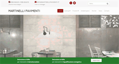 Desktop Screenshot of martinellipavimenti.it